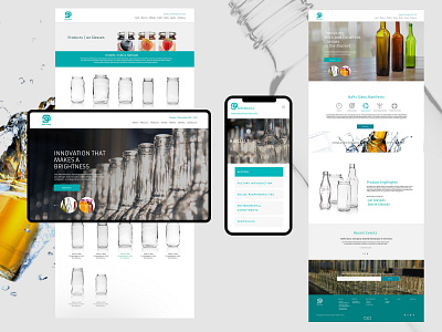 Nafis Glass - Website UI/UX Design