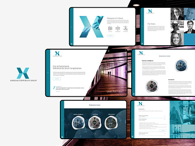 Hamgam - Website UI/UX Design