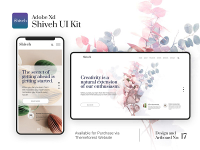 Shiveh - Multi-Purpose UI Kit