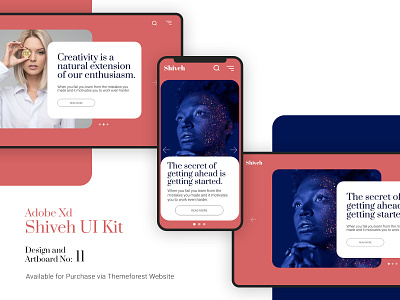 Shiveh, Website UI Kit