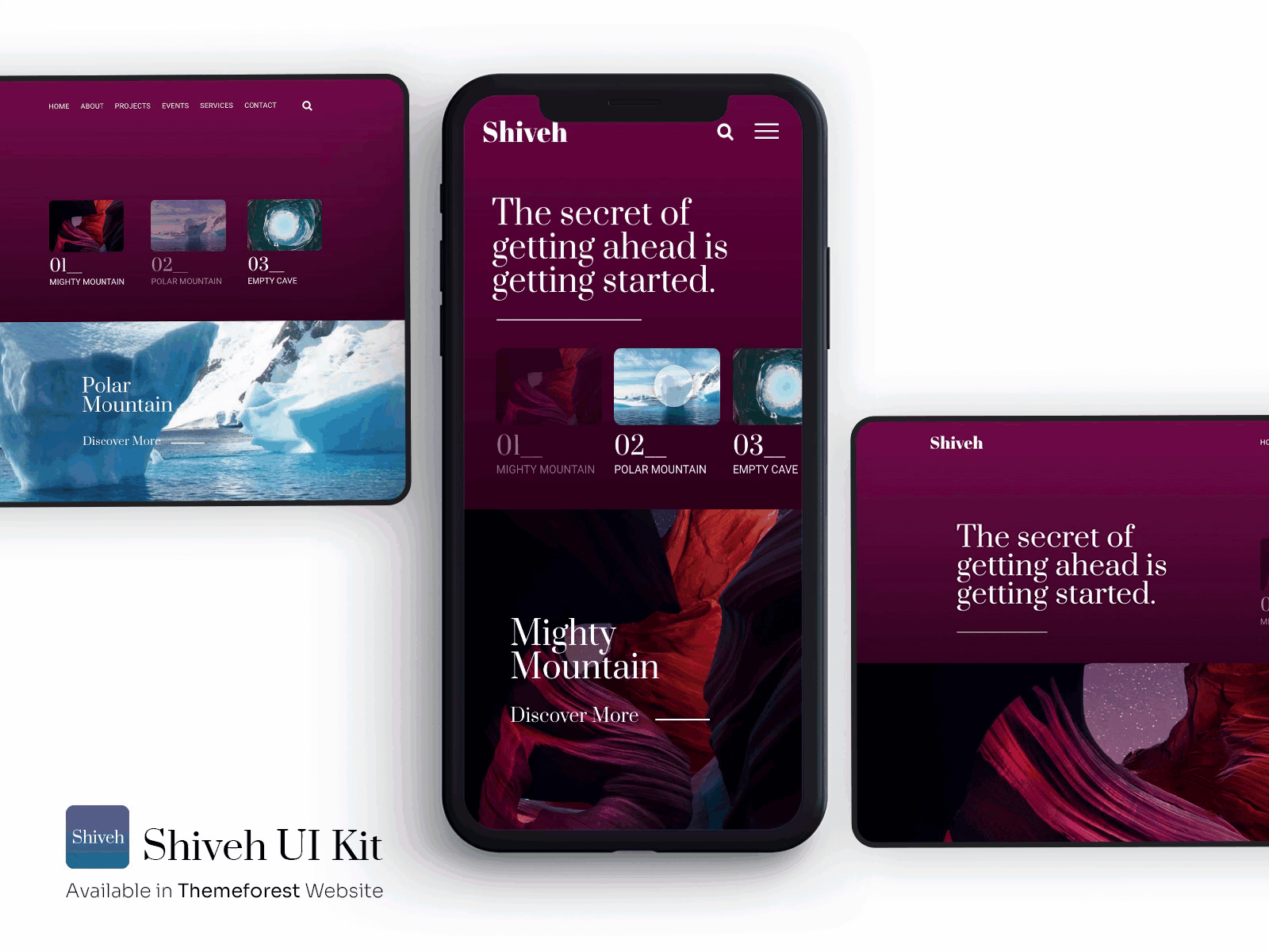 Multi-Purpose UI Kit - Shiveh