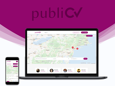 PubliCV Web Design