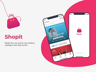 Shopit Mobile App Design app design shopify signup spree style guide ui ux