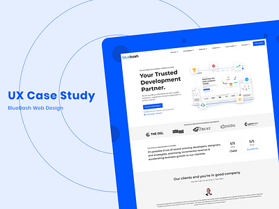 UX Case Study BlueBash Web spacing