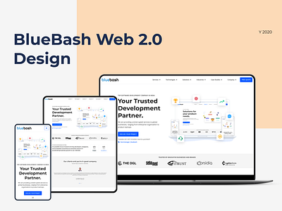 UI Design BlueBash Web portfolio ui uidesign uiux