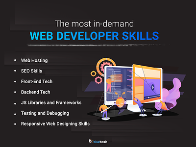 The most in-demand Web Developer Skills developer webdeveloper