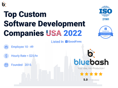 Top Custom Software Development Company In USA 2022 - Goodfrims