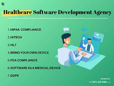 Healthcare Software Development Agency branding design ehr ehr software ui ux