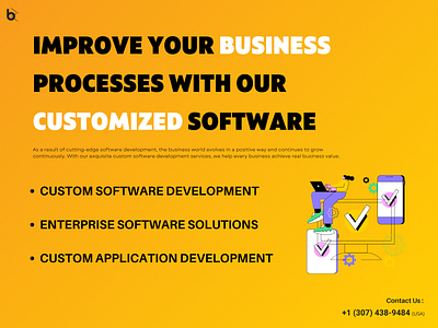 IMPROVE YOUR BUSINESS PROCESSES WITH OUR CUSTOMIZED SOFTWARE branding design ehr ehr software graphic design illustration logo ui ux vector