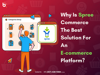 Spree Commerce the Best Solution for an E-commerce Platform branding ehr ehr software illustration logo ui ux