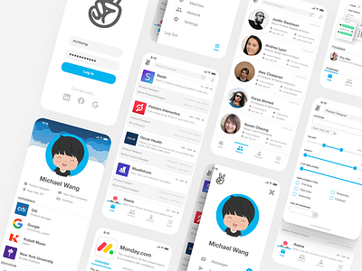 AngelList iOS App: More Screens android android app angellist dailyui design designer hiring ios jobs manager mobile platform product recruiting search seeking ui userexperience ux web