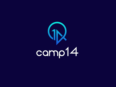 Camp 14 app branding camp14 creative design designs graphic design graphics icon illustration inspiration logo logomaker logotype place simple typography vector