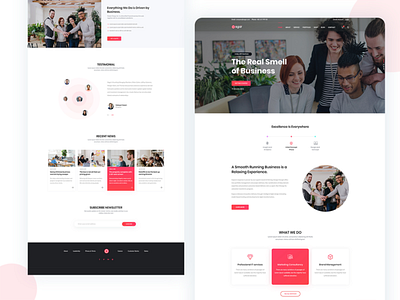 Business Agency adobe photoshop agency business web design