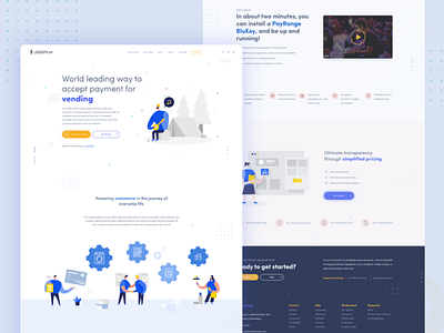 Payment Landing Page branding design figma illustrator landingpage payment ui ux vector web design