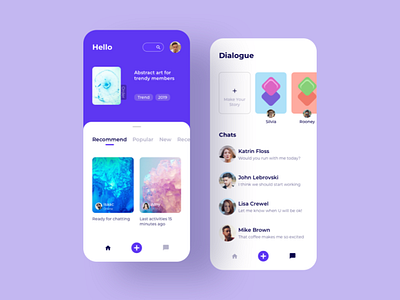 Mobile App Profile adobe xd app concept design illustration mobile app modern profile ui ux vector