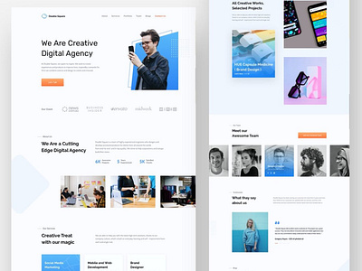 Digital Agency Website Design