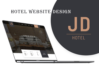 Hotel website Design adobe xd concept design hotel illustration ui ux vector website