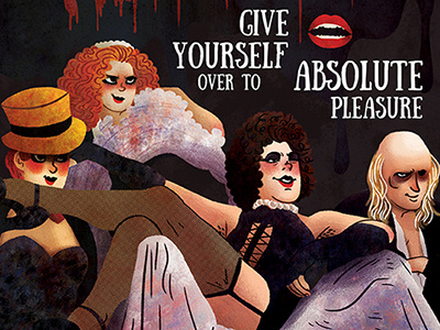 The Rocky Horror Picture Show fanart horror movies ncad poster the rocky horror picture show