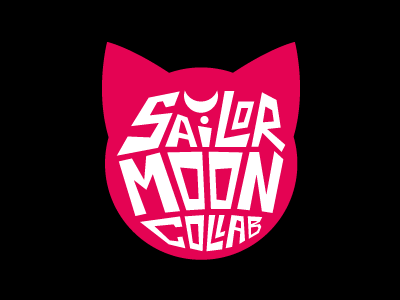 Collab Logo brand collab logo sailor moon