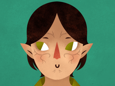 Merrill animation bioware dalish dragon age elf fanart gif merrill