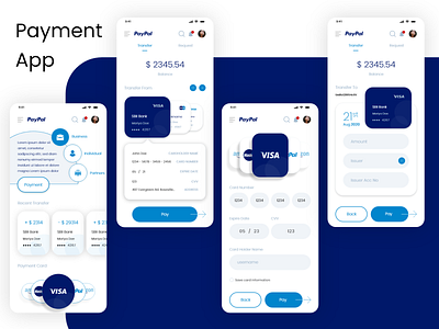 Payment App Concept home screen homepage design mobile mobile app mobile app design mobile ui payment paypal transaction transfer money wallet wallet app