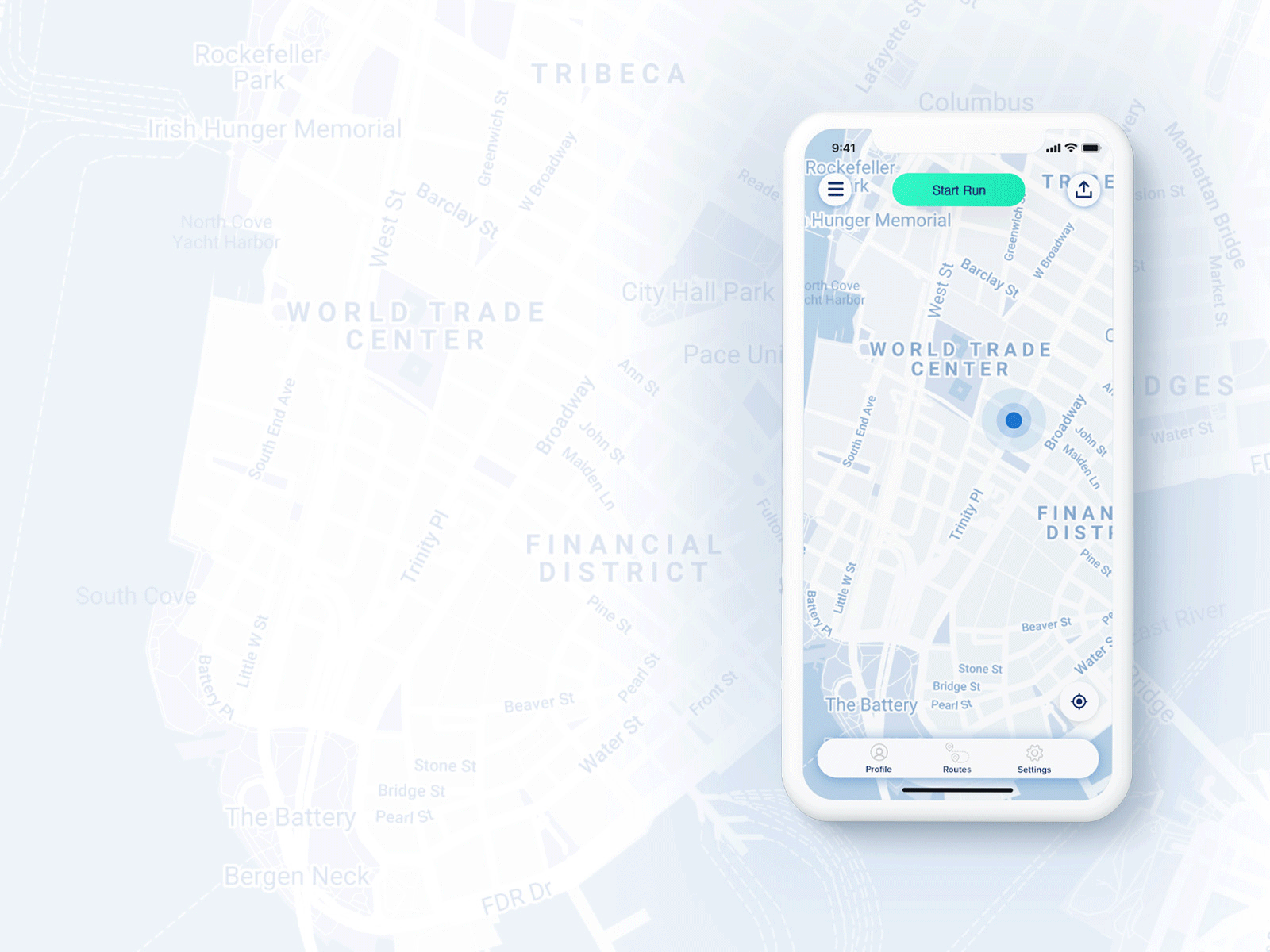 Daily UI 20 - Location Tracker