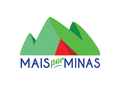 Mais por Minas Logo brazil logo mountain