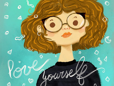 Love yourself digitalart procreate