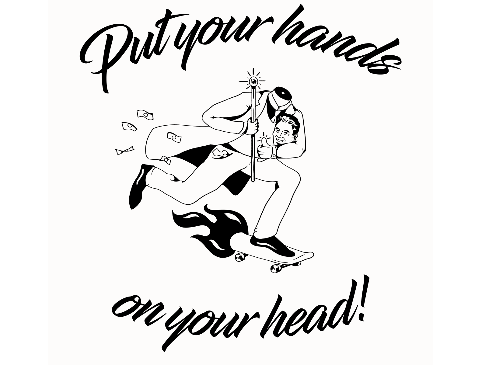 Put your hands up! by André Lucas on Dribbble