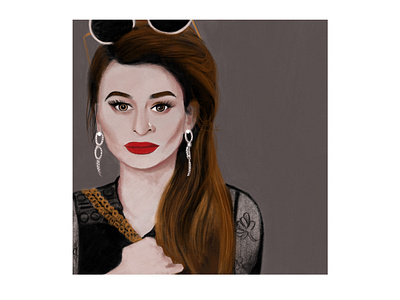 FASHION AND STYLE adobe adobefresco adobeillustration animation animation painting attractive eyes branding colours design digitalpainting during quarantine ear rings fashion fashion trends hair style illustration lips love for fashion makeup nose piercing