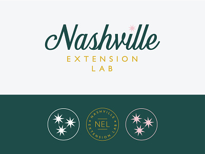 Nashville Extension Lab brand branding branding agency branding design graphicdesign logo logo design logotype