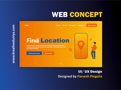 Web Concept ui design ux design web design web development website design website development