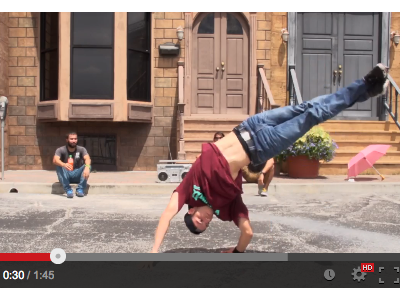 EDV - Final Project Commercial (Still 2) breakdancing commercial final cut pro x sunkist