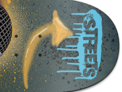 The Streets — Were It All Began (Revised) 4elements deck design hiphop illustrator mc photoshop skate thestreets vector