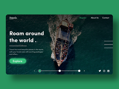 Travel Landing Page