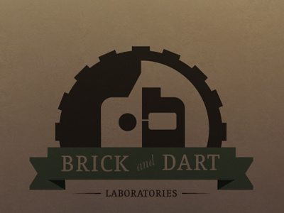 Brick & Dart Labs Logo design logo