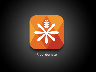 Ricedonate app icon