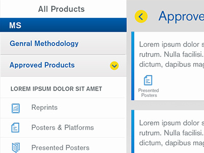 Content Management System - 1 android app cms data form information interactive map table tablet ui ux