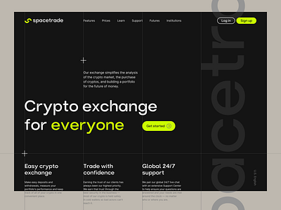Crypto Exchange Concept