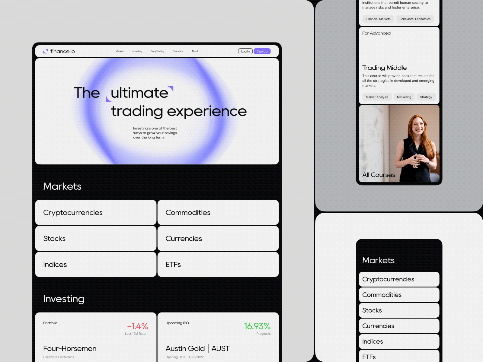 Trading Platform Concept