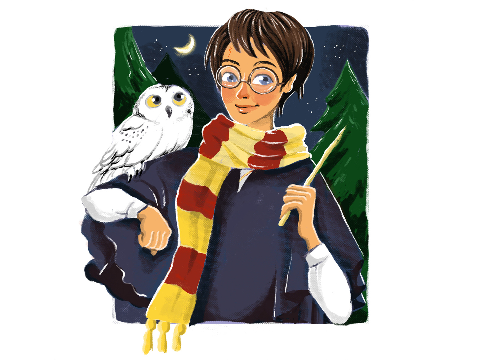 HARRY POTTER by Fateme on Dribbble