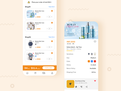 Online Shopping design online shop ui ux