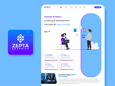 Graphics Agency Landing Page