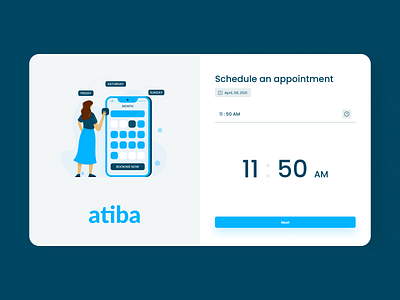 Appointment Scheduling appointment dashboard design scheduling ui ux