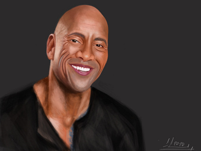 The Rock characterdesign design digital drawing digital illustration digital painting digitalart dwaynejohnson illustration photoshop rock