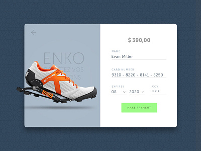 Credit Card Checkout checkout clean credit card dribbble flat ui ux