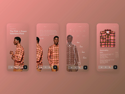ONE Theme | Early Ideation 🛍 brand clothes creators dark theme design designers ecommerce fashion gallery gradients marketplace mobile products shop store theme themes web website