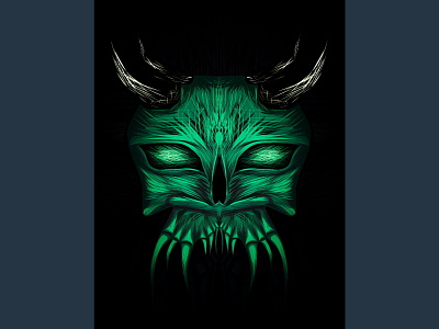 green skull art flat graphic design illustration illustrator logo minimal skull art skull logo skulls typography vector