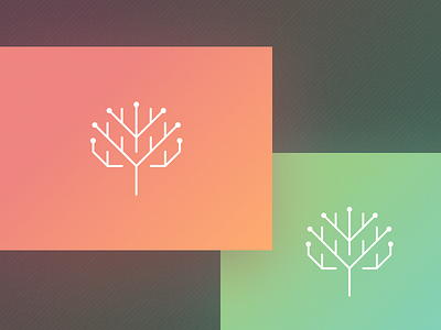 Edentifi Identity app branding identity logo mint plants typography vector
