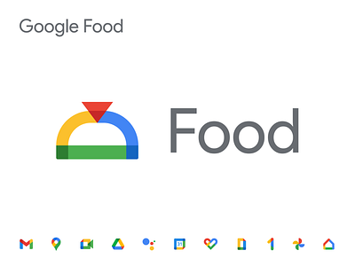 Google Food | Logo Design